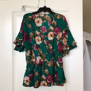 Floral blouse